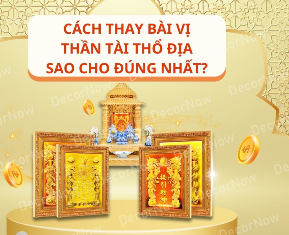 Những Lưu Ý Khi Chọn Bài Vị Thần Tài